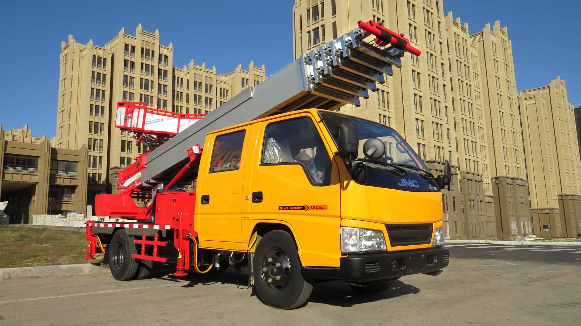 (28-33米 藍牌)江鈴雙排·云梯車