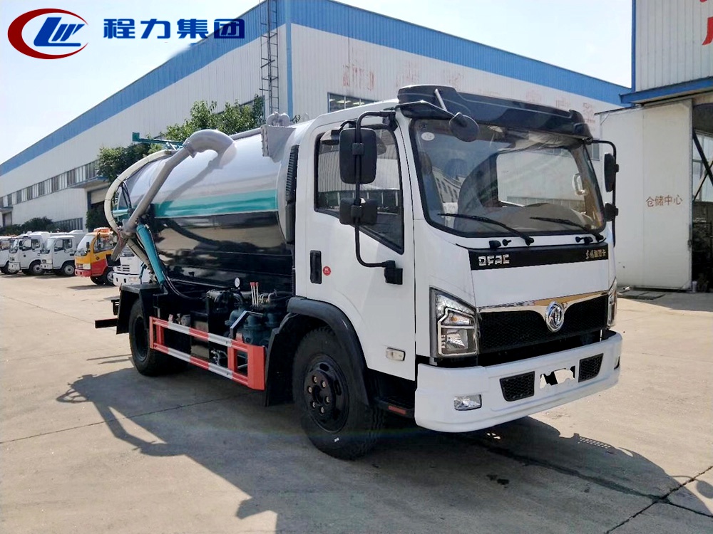 國六【8方】東風D7 吸污車