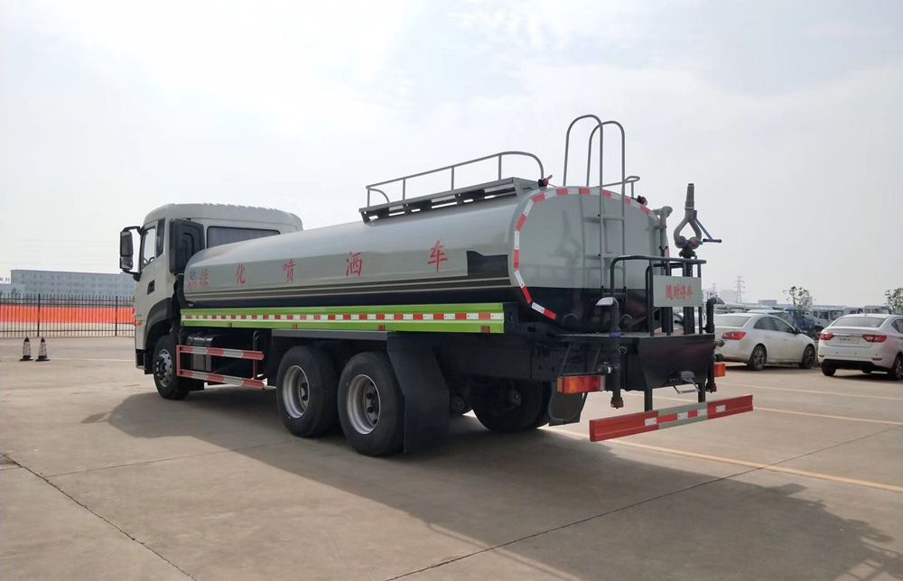 國六【18立方】東風天龍后雙橋 灑水車