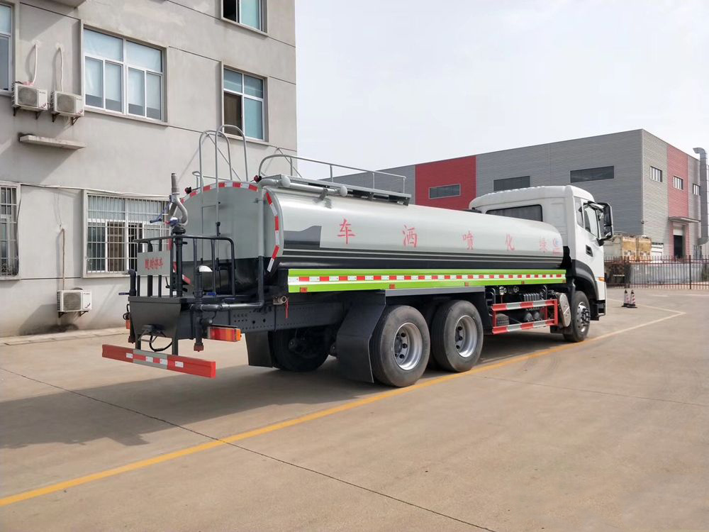 國六【18立方】東風天龍后雙橋 灑水車